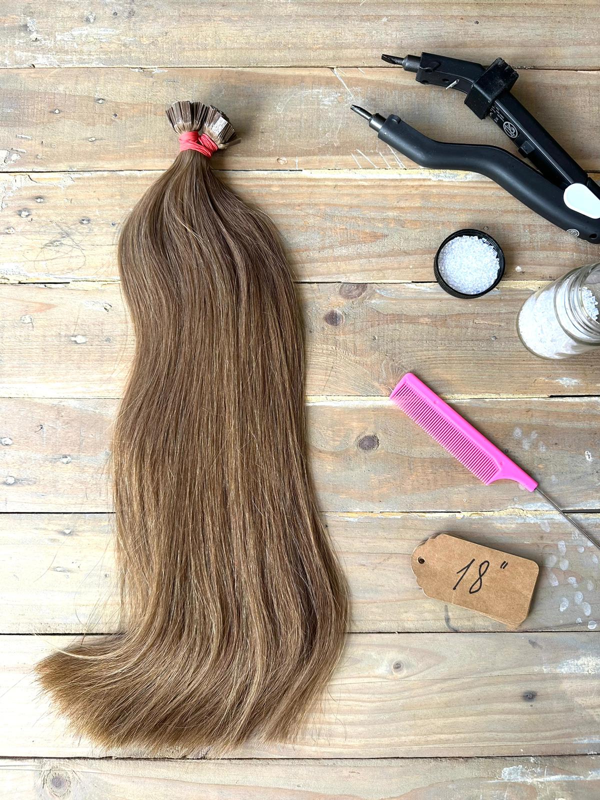 18" K-Bonds Brown 7.0 50g Hair