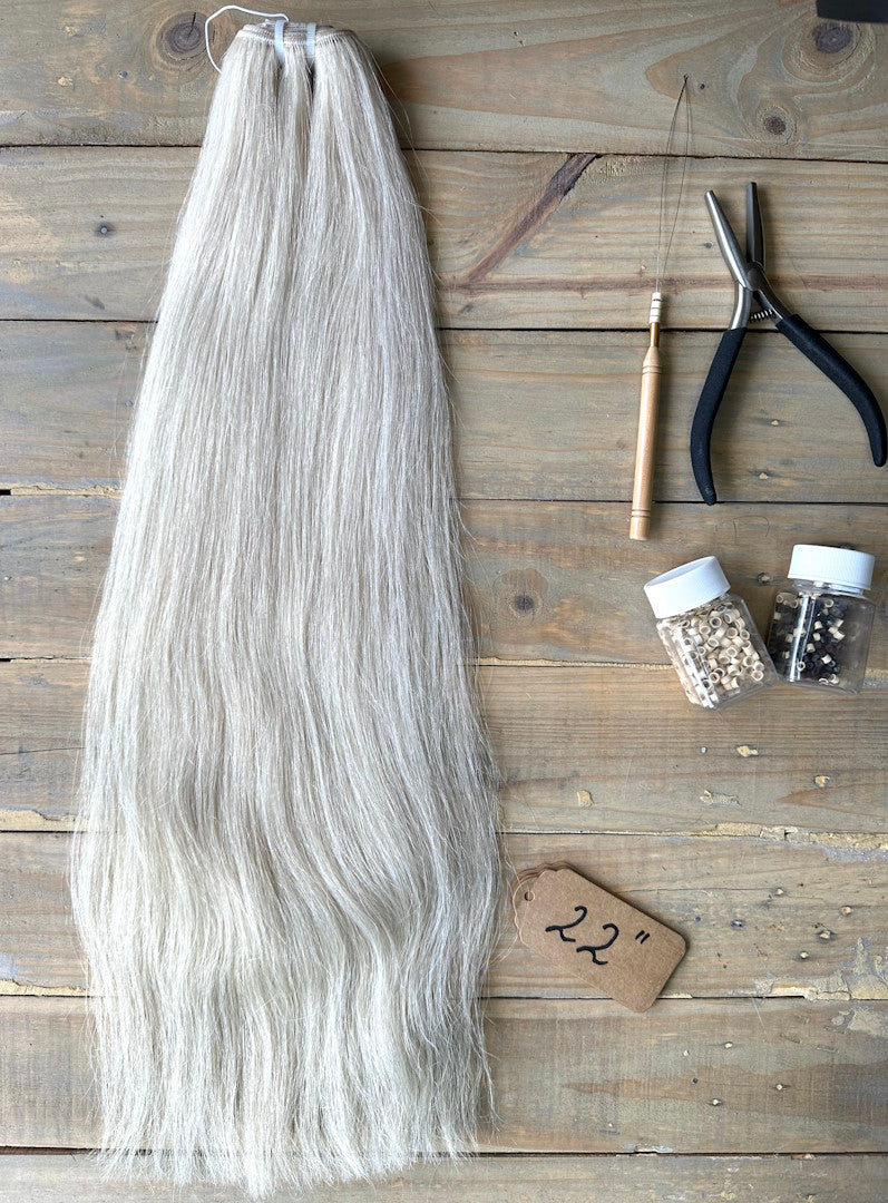 22" Weft Blonde 12.0 50g Hair