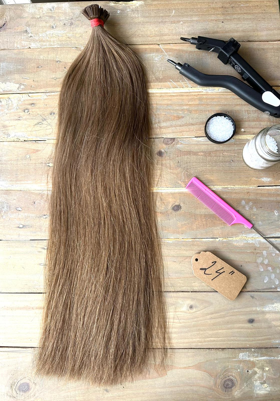 24" K-Bonds Brown 7.0 50g Hair