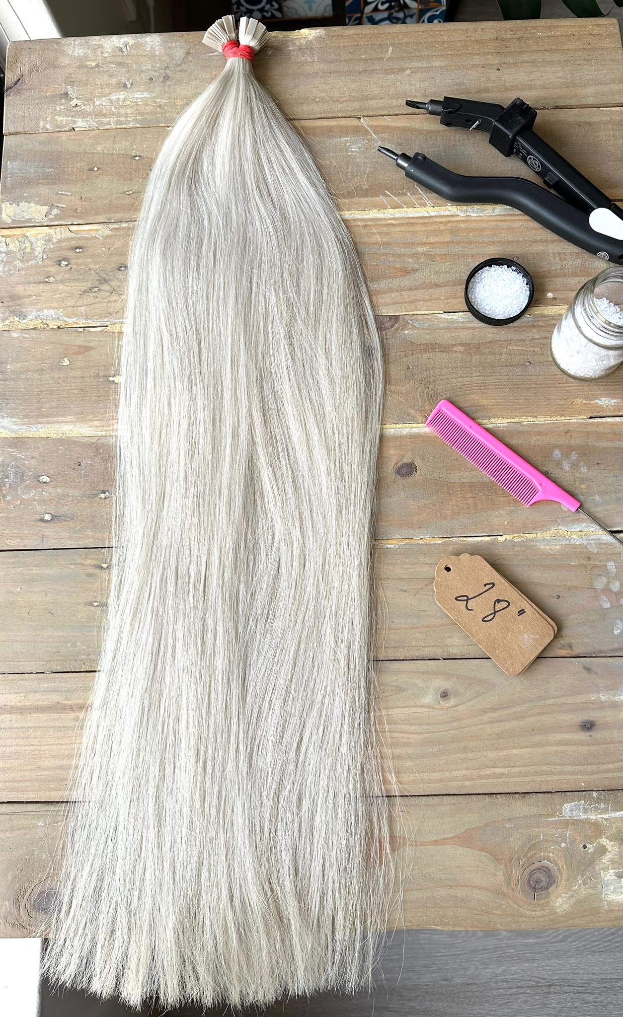 28" K-Bonds Blonde 12.0 50g Hair
