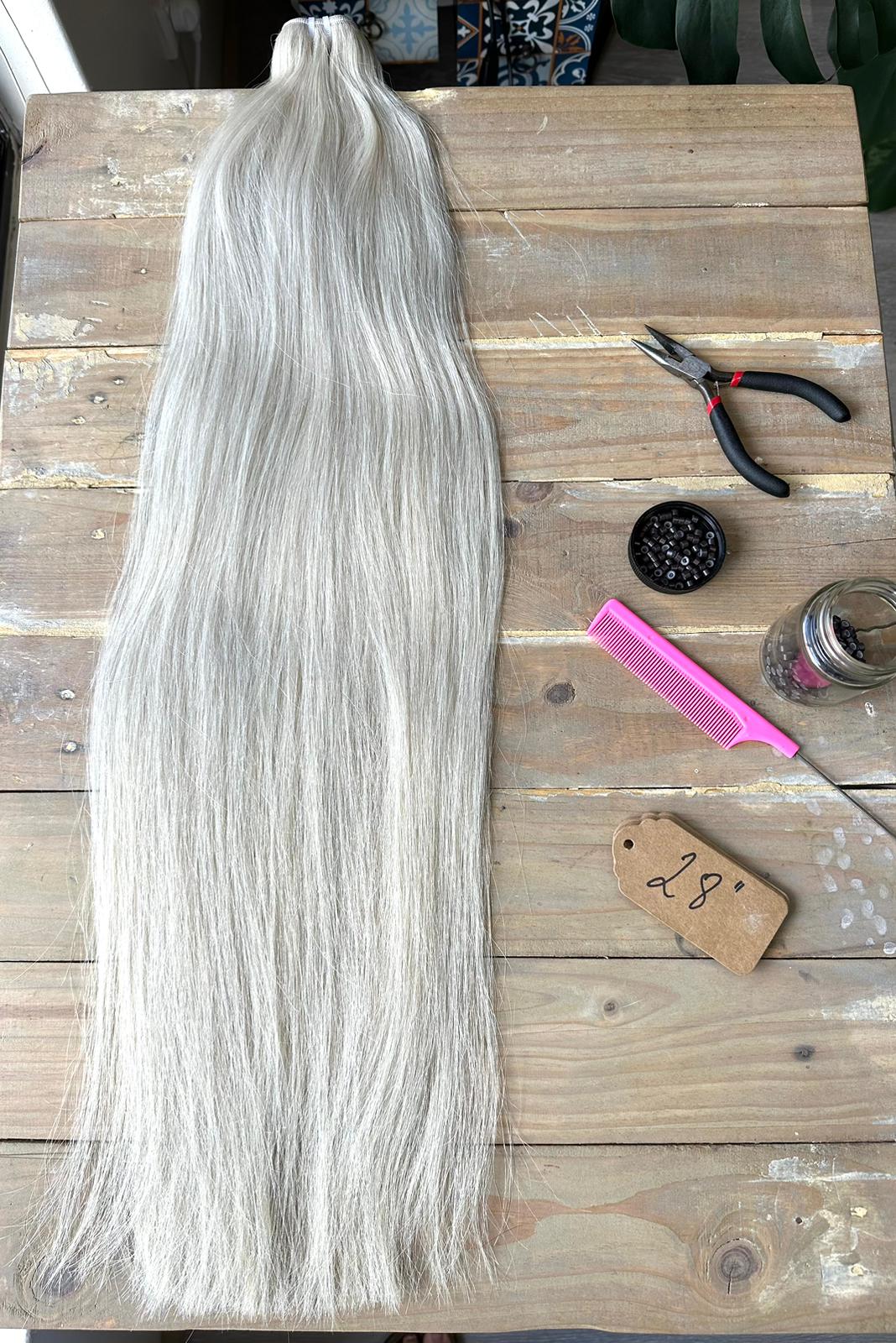 28" Weft Blonde 12.0 50g Hair