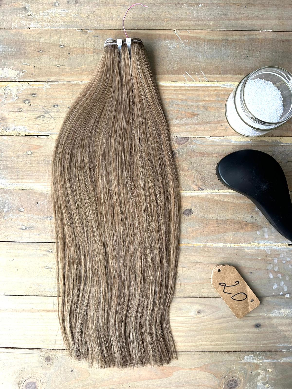20" Weft  Brown 7.1 50g Hair