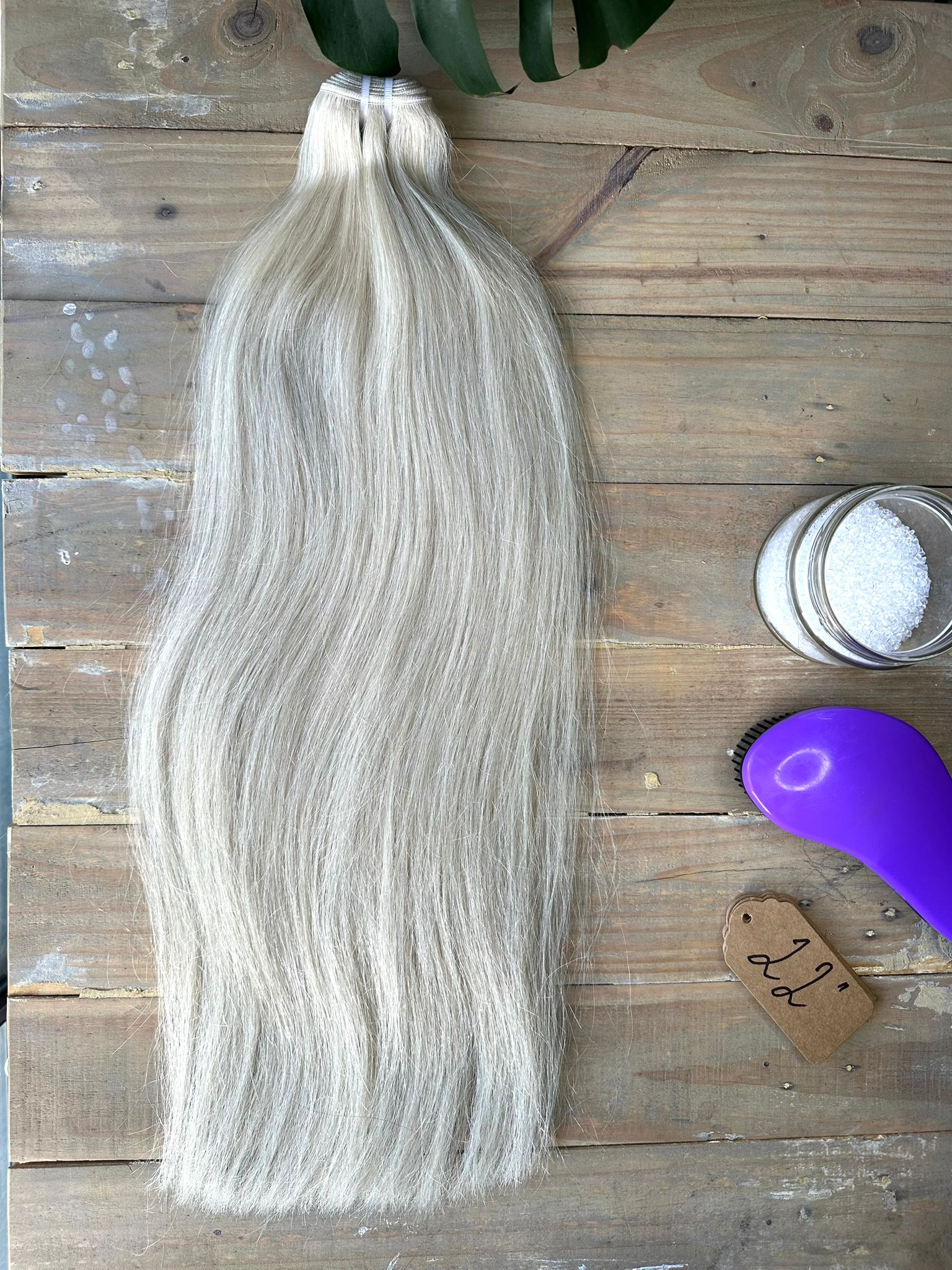 22" Weft Blonde 12.0 50g Hair