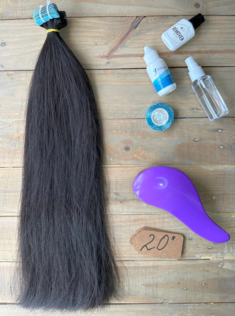 20" Tape-Ins Brunette 3.0 50g Hair