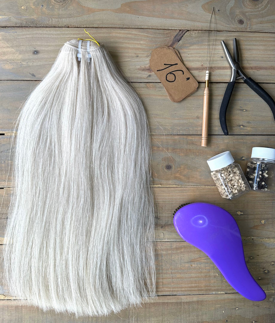 16" Weft Blonde 12.0 50g Hair